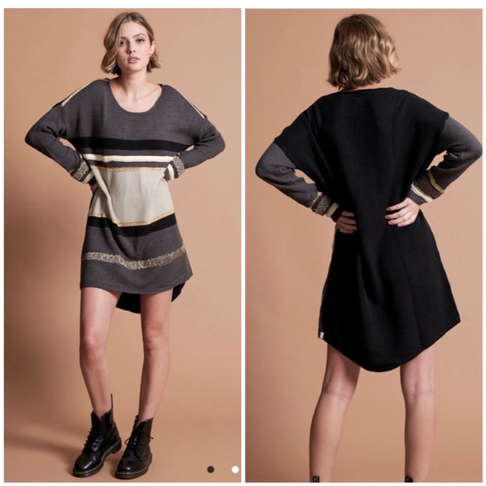 One Teaspoon Gipsy knit long sweater dress Size XS